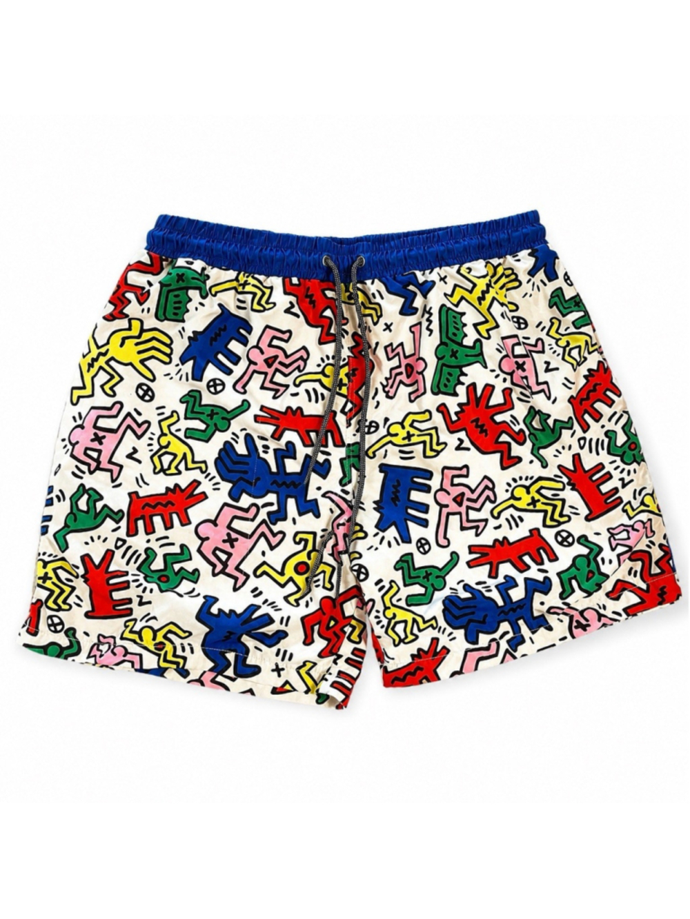 Men’s Reason Keith Mesh Lined Haring Shorts/Swim Trunks Large
